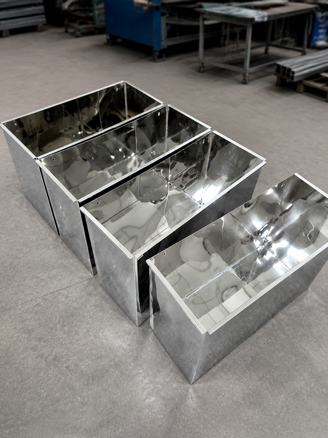 Khay inox công nghiệp